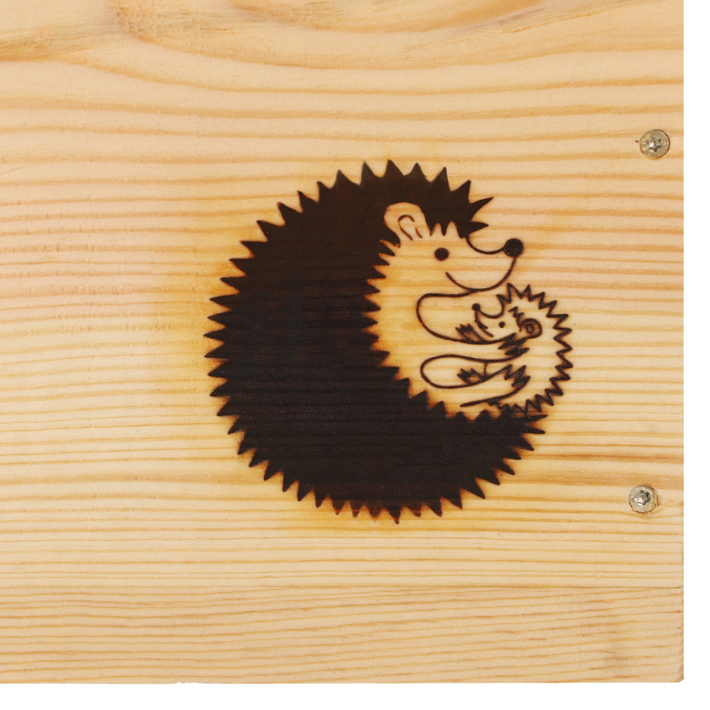 MKW wooden hedgehog house - Image 8