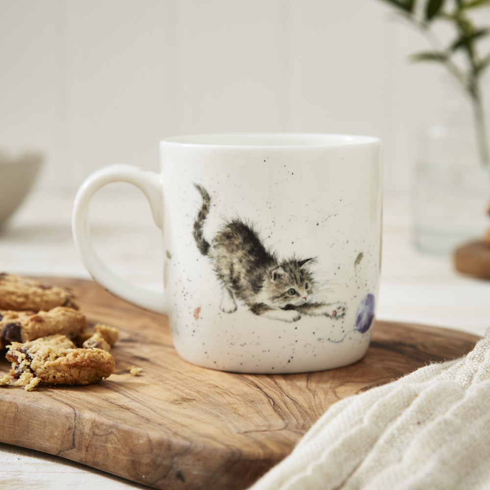 Wrendale mugg - Katt och mus - Bild 6