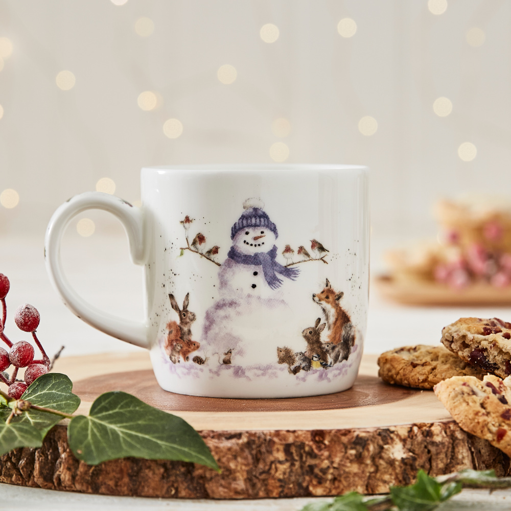 Wrendale-Tasse – Schneemann - Bild 5
