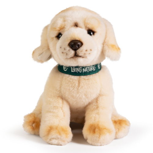 Living Nature Plüschtier - Golden-Retriever-Welpe, 24 cm