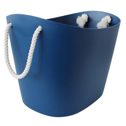 Panier de rangement Balcolore - Bleu foncé, 38 L
