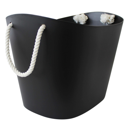 Panier de rangement Balcolore - Noir, 38 L