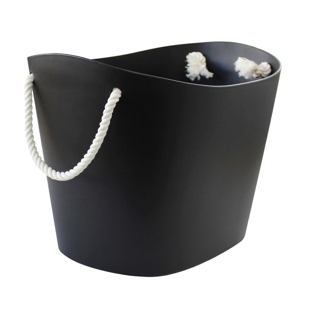 Panier de rangement Balcolore - Noir, 19 L