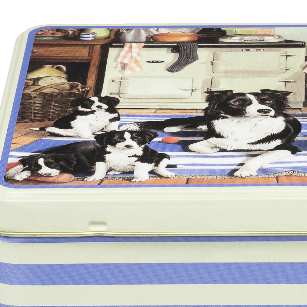Elite Tins bewaarblik - Border Collies - Afbeelding 3