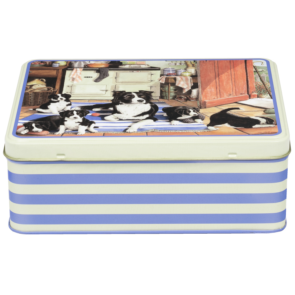 Elite Tins bewaarblik - Border Collies - Afbeelding 2
