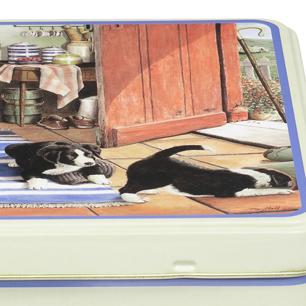 Elite Tins Storage Tin - Border Collies - Image 4