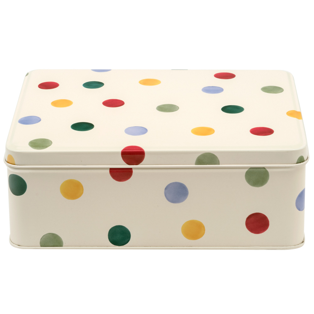 Elite Tins Storage Tin - Polka Dots - Image 2
