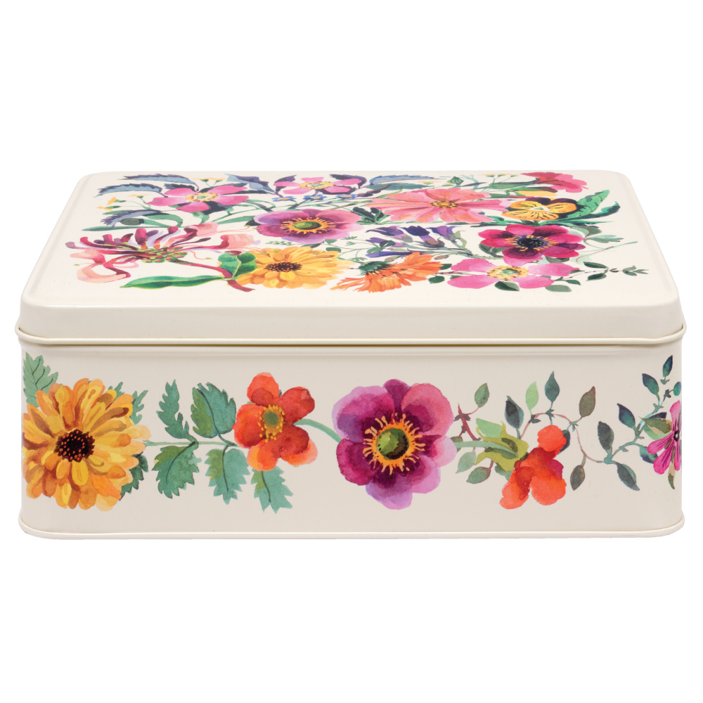 Elite Tins Storage Tin - Garden Flowers - Image 2