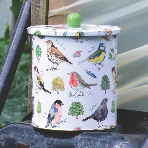 Elite Tins Aufbewahrungsdose - Gartenvögel