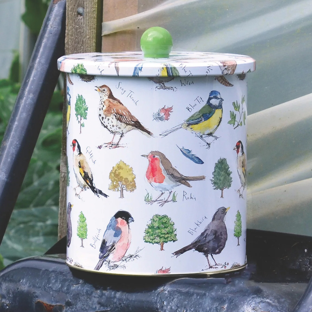 Elite Tins Aufbewahrungsdose - Gartenvögel
