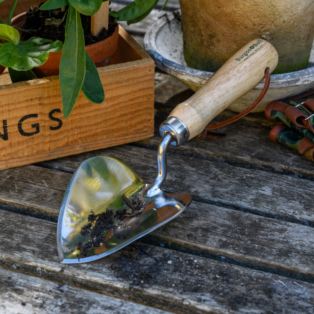 Burgon & Ball hartvormige plantschep - Afbeelding 4