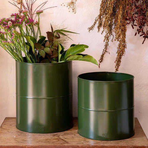 A2 Living pots de fleurs, lot de 3 - Vert olive