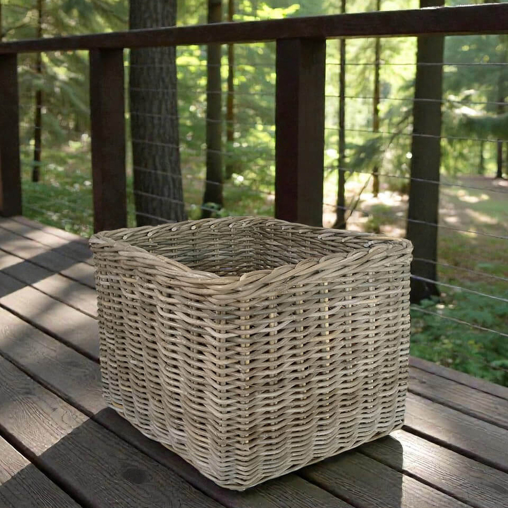 A2 Living Rattankorb, quadratisch - 47 x 47 - Bild 2