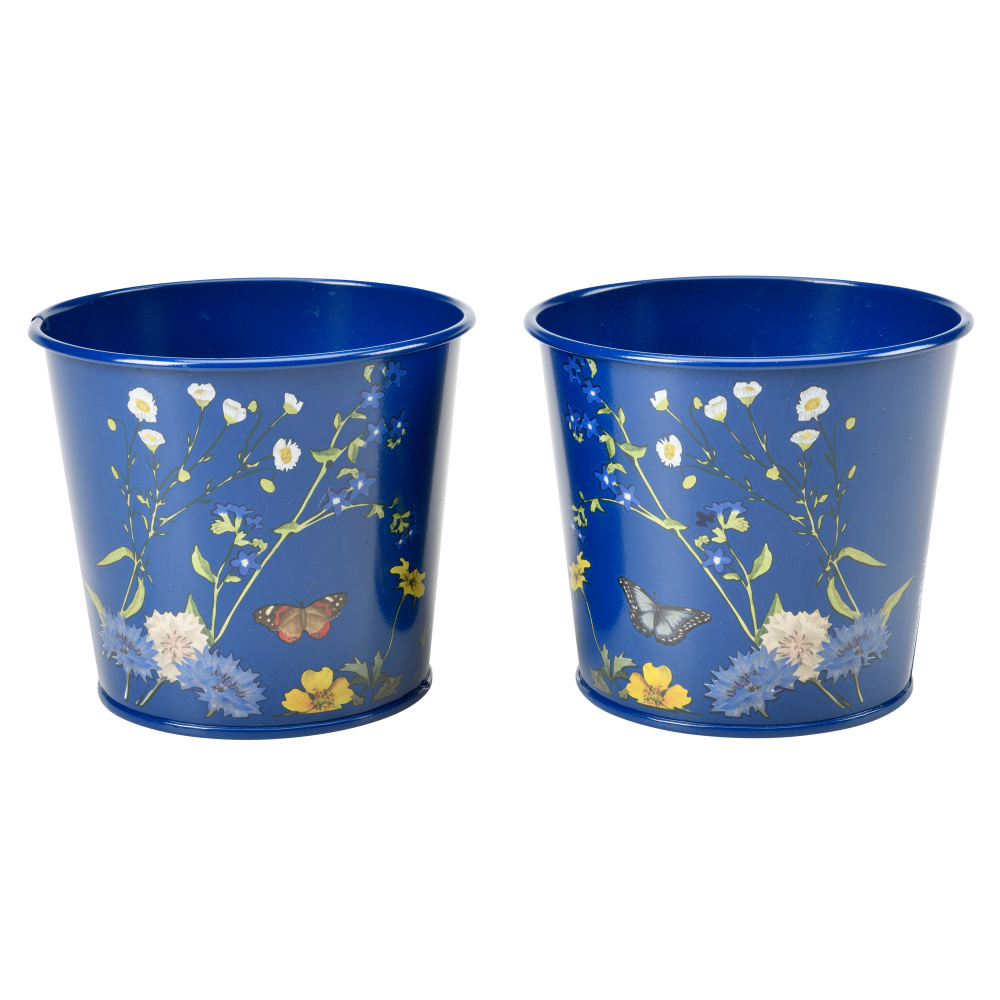 Burgon & Ball plant pots, 2 pcs. - British meadow