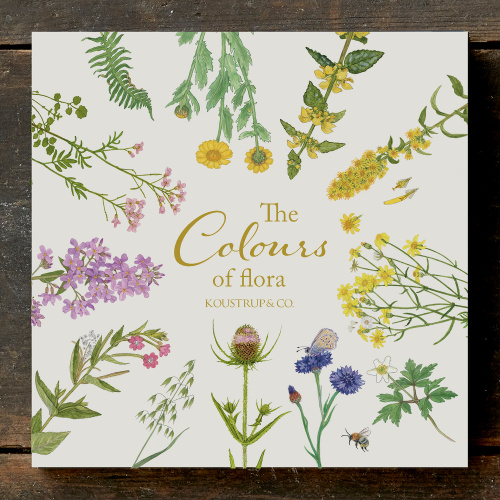 Koustrup & Co. Kartenmappe - Die Farben der Flora