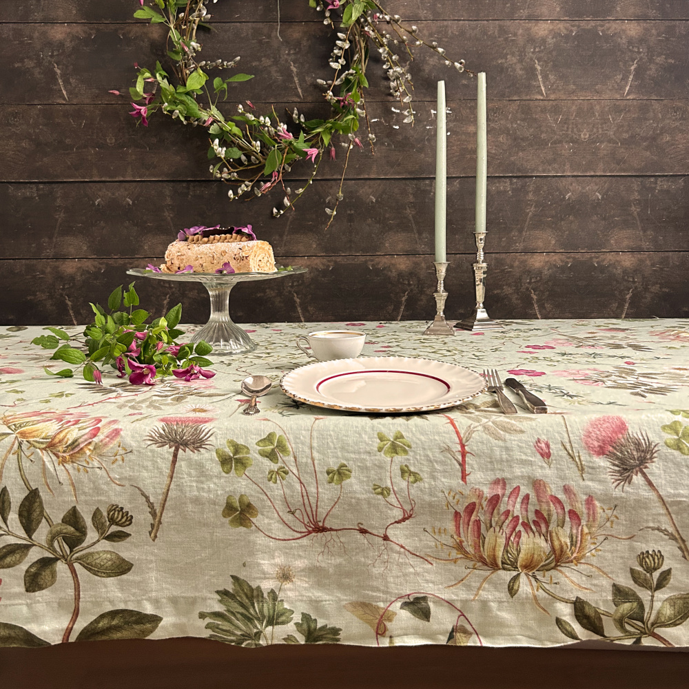 Nappe Flora Danica, 220 cm - Plantes sauvages - Image 7