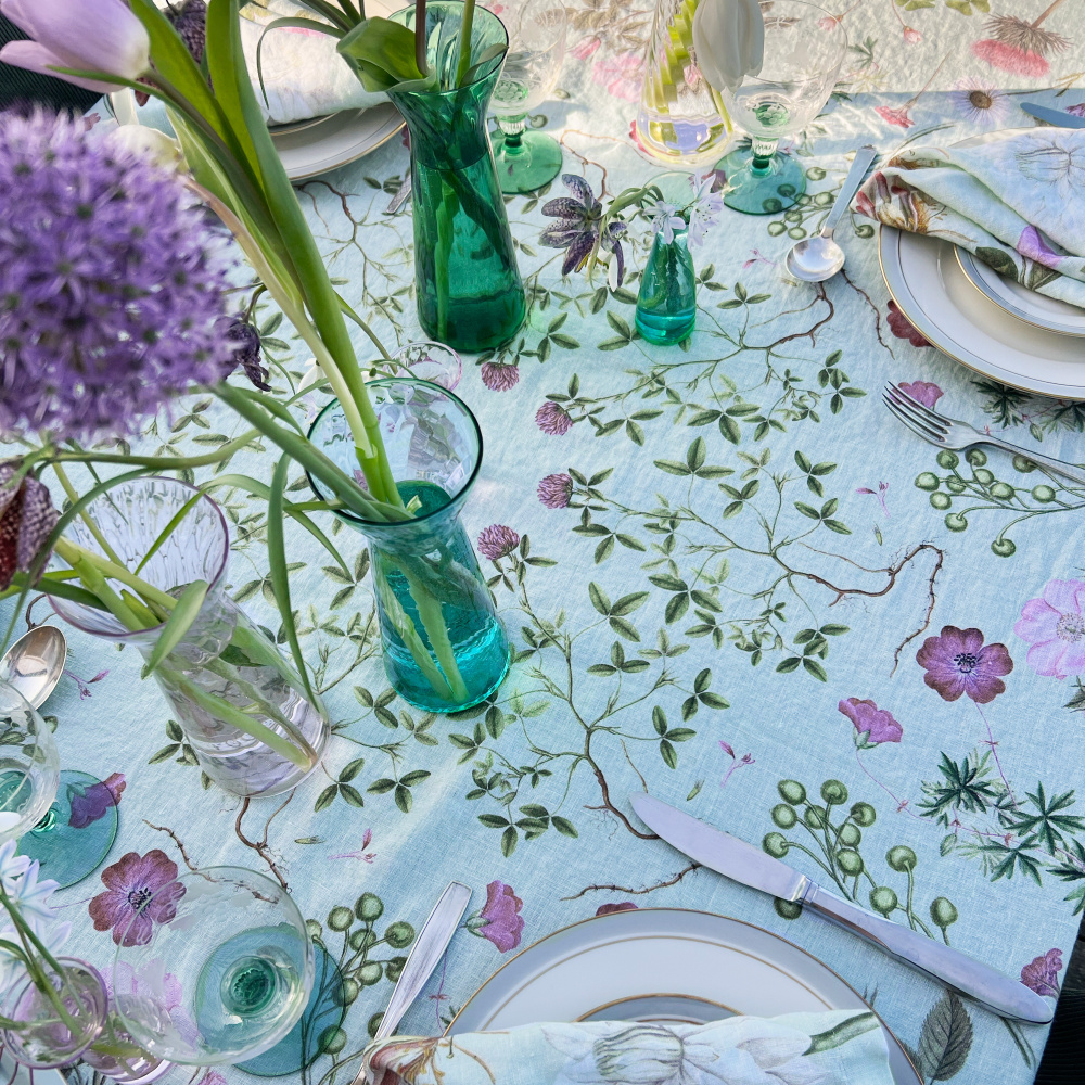 Nappe Flora Danica, 350 cm - Plantes sauvages - Image 7