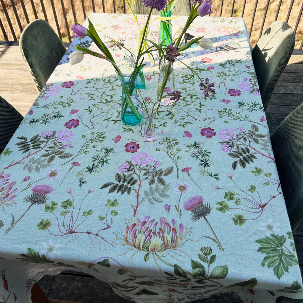 Nappe Flora Danica, 350 cm - Plantes sauvages - Image 3