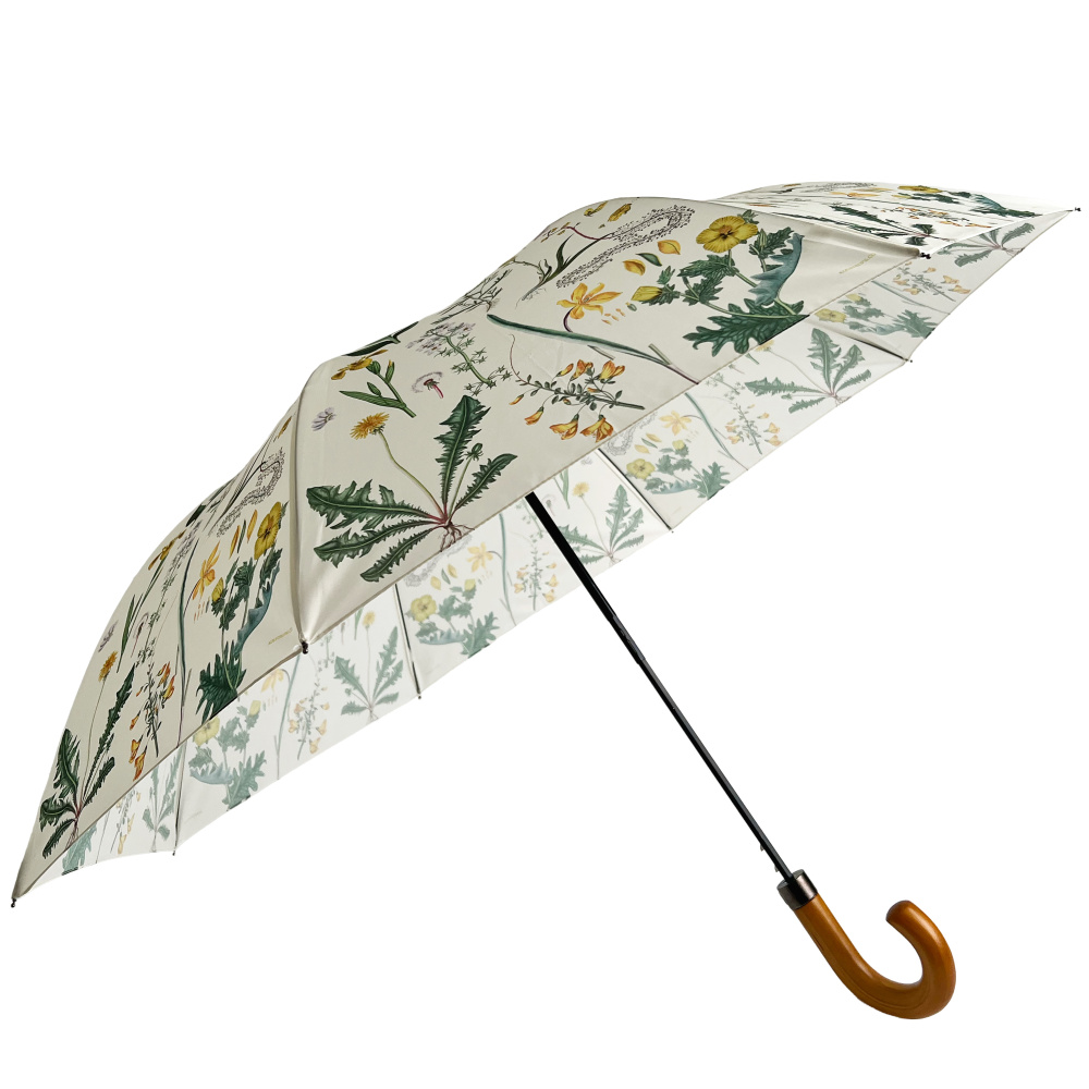 Parapluie pliant Flora Danica - Fleurs jaunes - Image 4