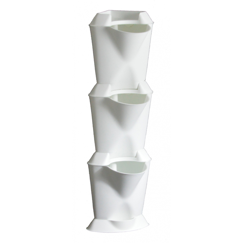 Minigarden Corner plantenwand - wit - Afbeelding 2