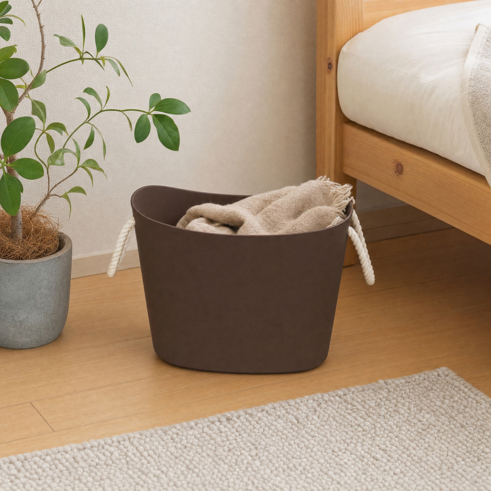 Balcolore Storage Basket - Brown,  2 L - Image 4