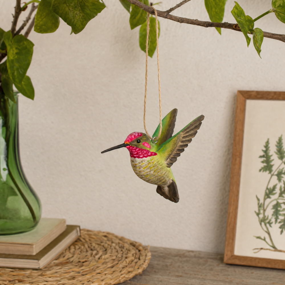Wildlife Garden houten vogel - Anna's kolibrie, 2 st. - Afbeelding 6