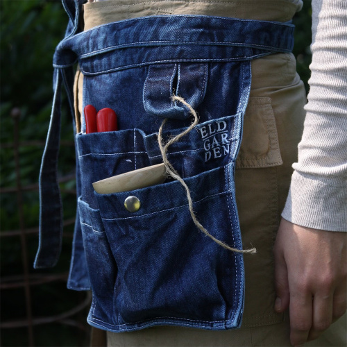 ELDgarden bälte för trädgårdsredskap - Blå denim