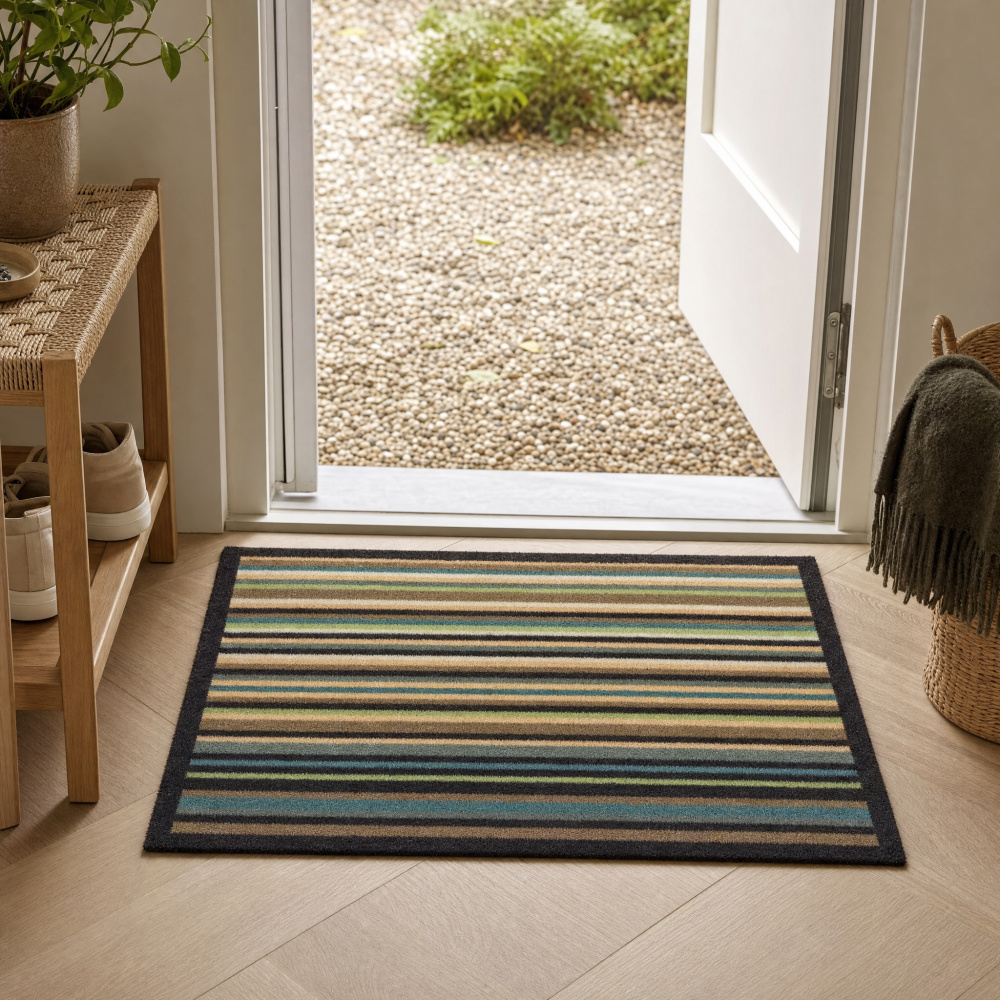 Hug Rug Eco Doormat, 65x85 - Stripes - Image 2