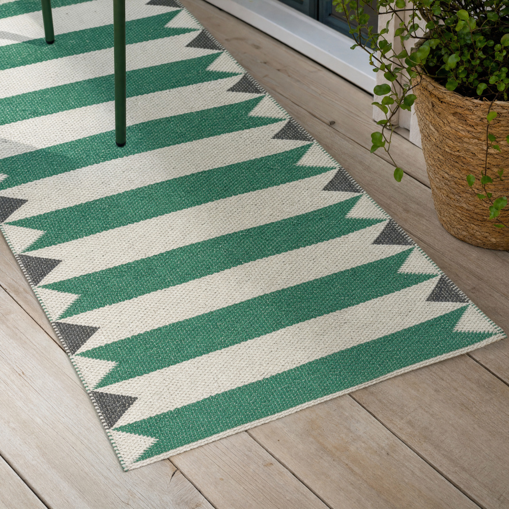 Horredsmattan buitenkleed - Peak groen, 70x200 - Afbeelding 3