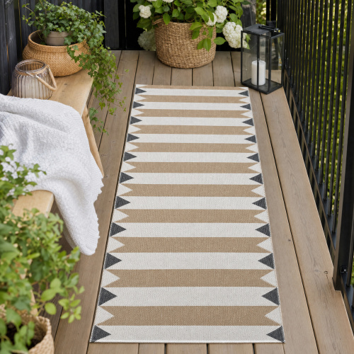 Horredsmattan Outdoor-Teppich - Peak beige, 70x150