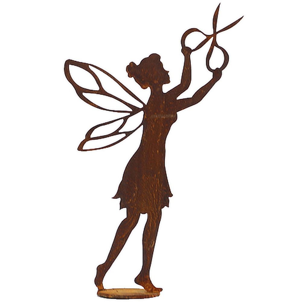 Dana’s iron figurine - Fairy with scissors - Image 2
