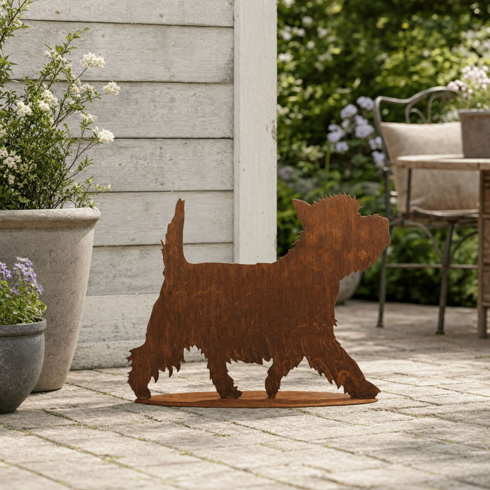Dana's iron figurine - Walking terrier - Image 3