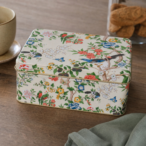 Elite Tins Aufbewahrungsdose - Chinoiserie-Vögel