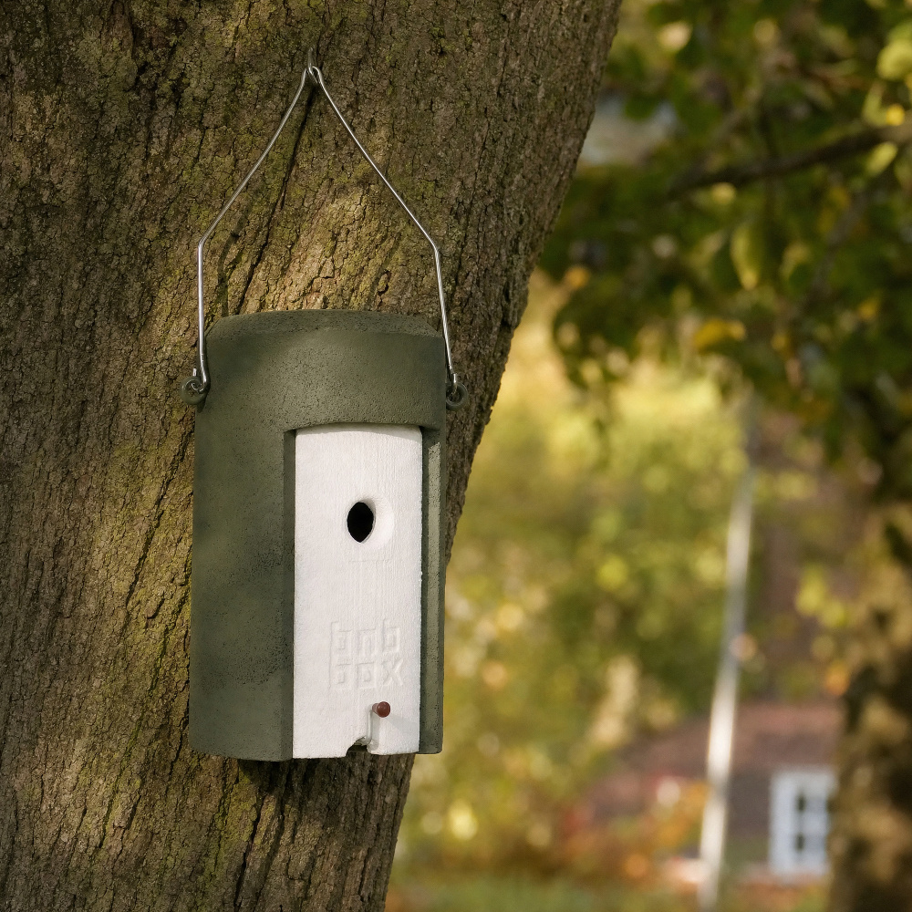 MKW nichoir en béton de bois pour mésanges - Image 3