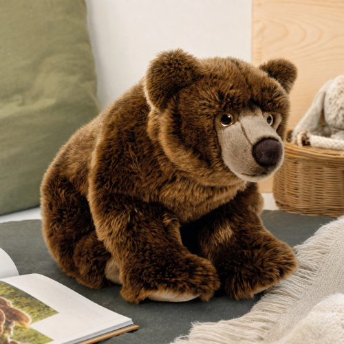 Living Nature Plüschtier - Braunbär, 29 cm