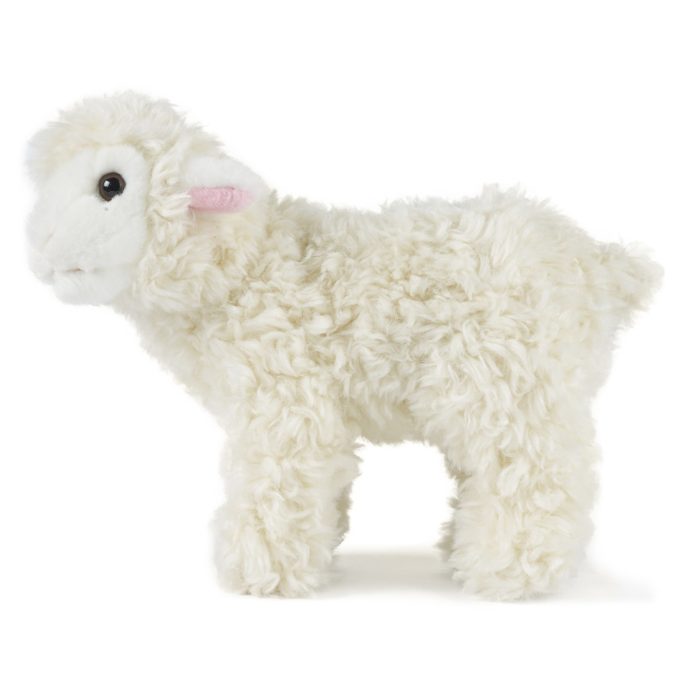 Living Nature knuffel - Staand lam, 15 cm - Afbeelding 4