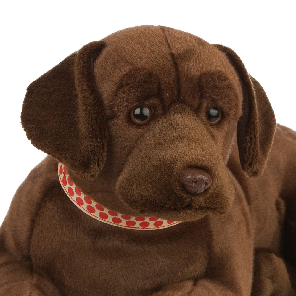 Living Nature bamse - Labrador, brun, 34 cm - Billede 5