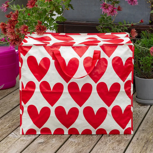 Rex London storage bag - Hearts