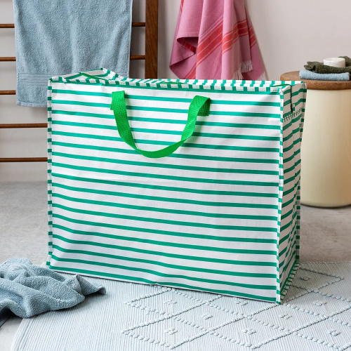 Rex London sac de rangement - Rayures vertes