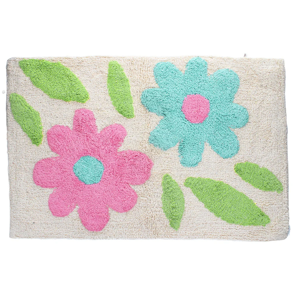 Rex London bademåtte, 80x50 - Blomster - Billede 2