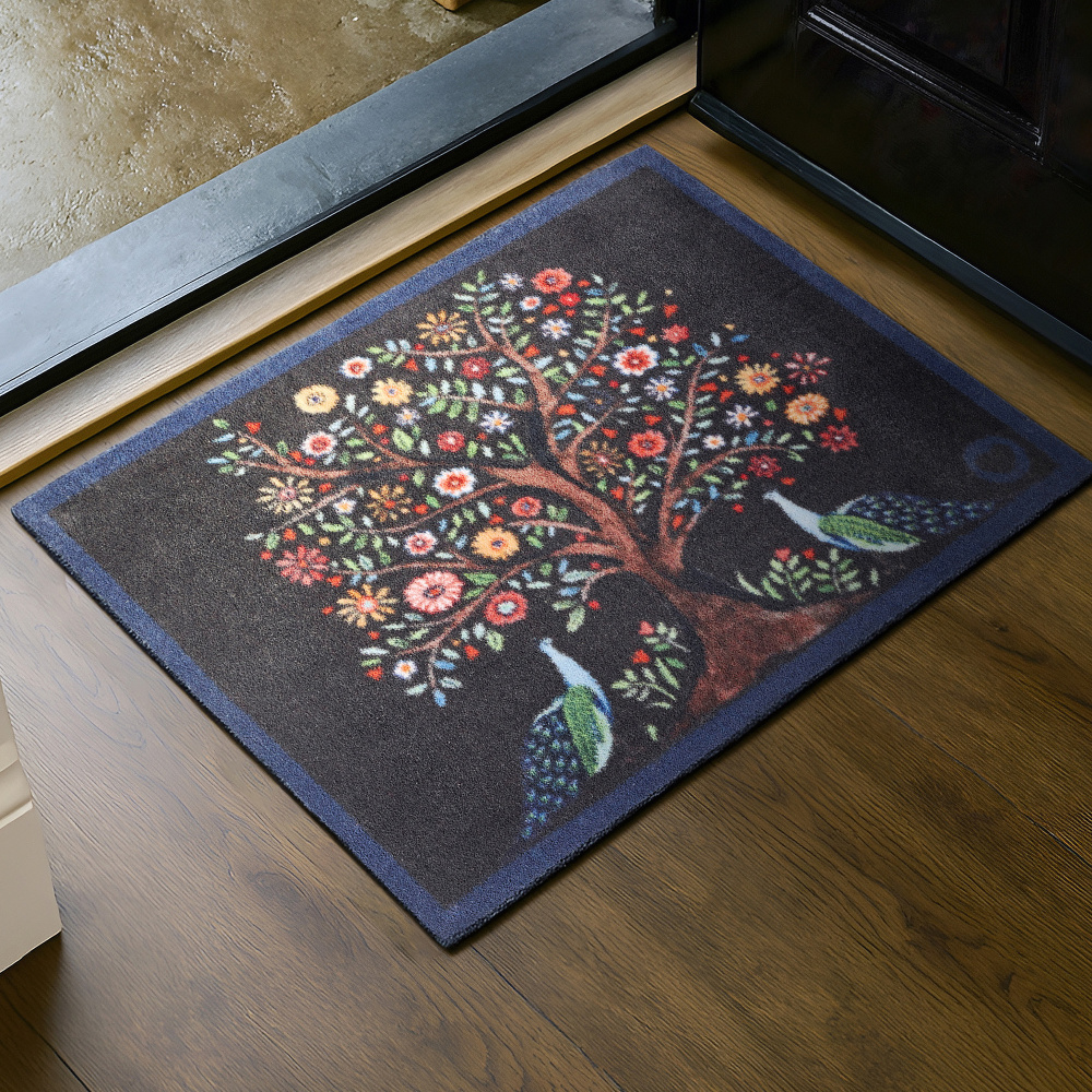 Hug Rug eco-deurmat, 65x85 - Levensboom - Afbeelding 2