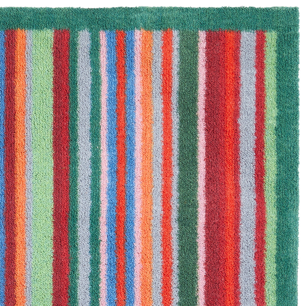 Hug Rug Eco Doormat, 65x85 - Green Stripes - Image 3