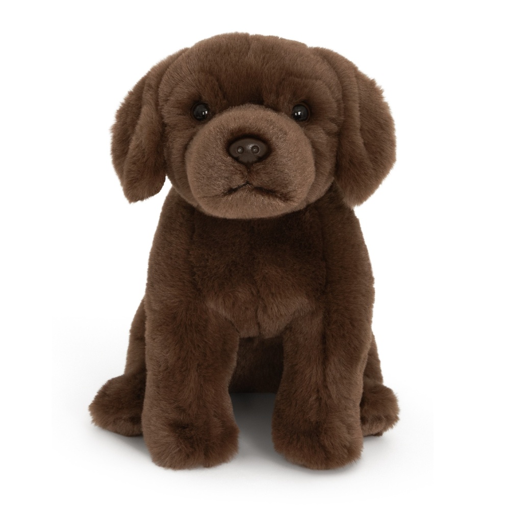 Living Nature soft toy - Labrador, brown, 20 cm
