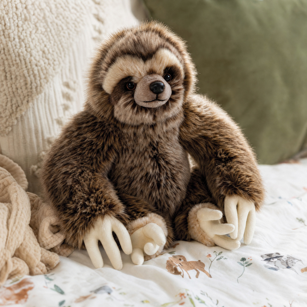 Living Nature knuffel - luiaard, 13 cm - Afbeelding 2
