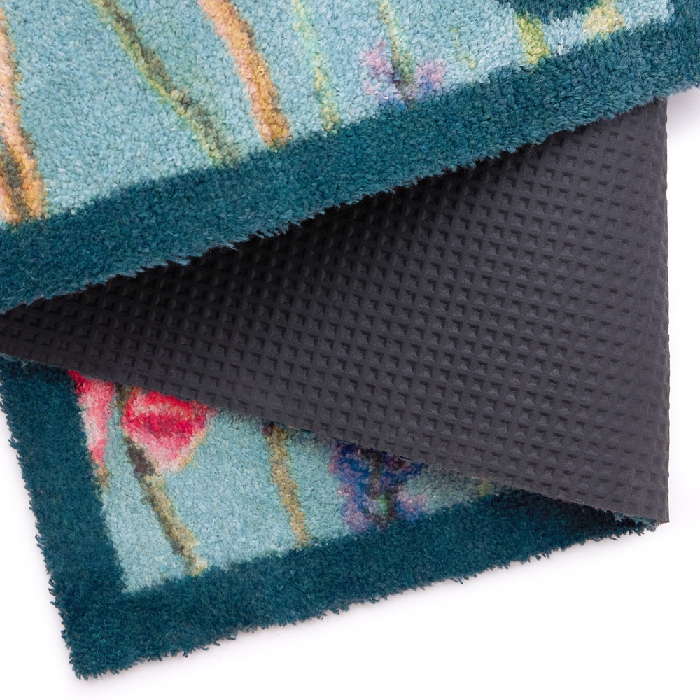 Hug Rug eco doormat, 65x85 - Butterfly Garden - Image 4