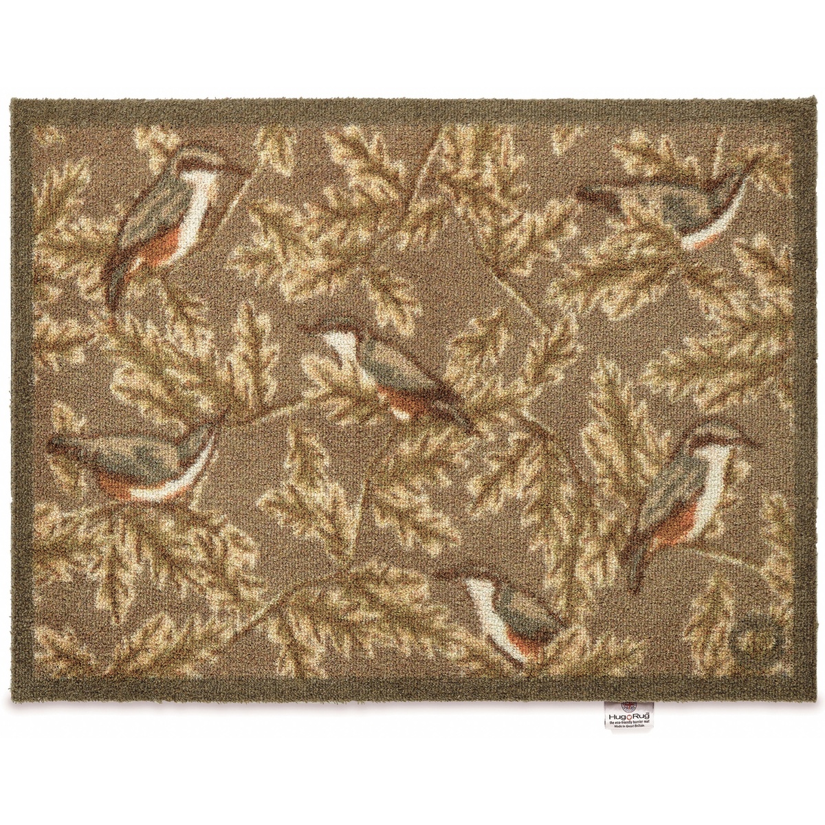 Hug Rug øko dørmåtte, 65x85 - Spætmejse