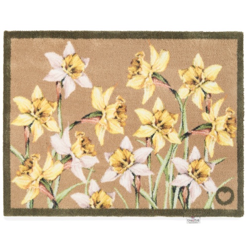 Hug Rug eco doormat, 65x85 - Daffodils