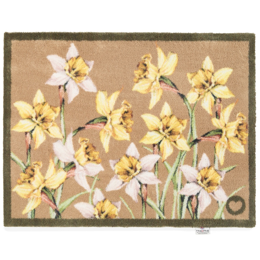 Hug Rug paillasson éco, 65x85 - Jonquilles