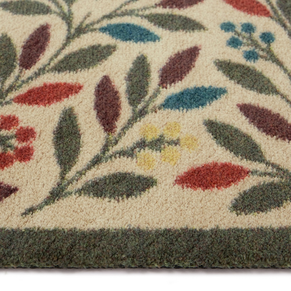 Hug Rug eco doormat, 65x85 - Olive branches - Image 3