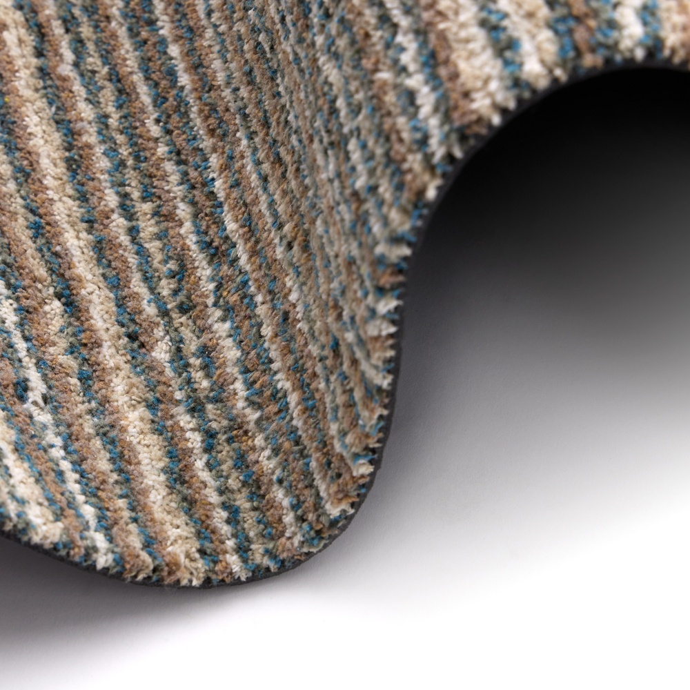 Hug Rug Fußmatte, 50x75 - Sandfarbene Streifen - Bild 3
